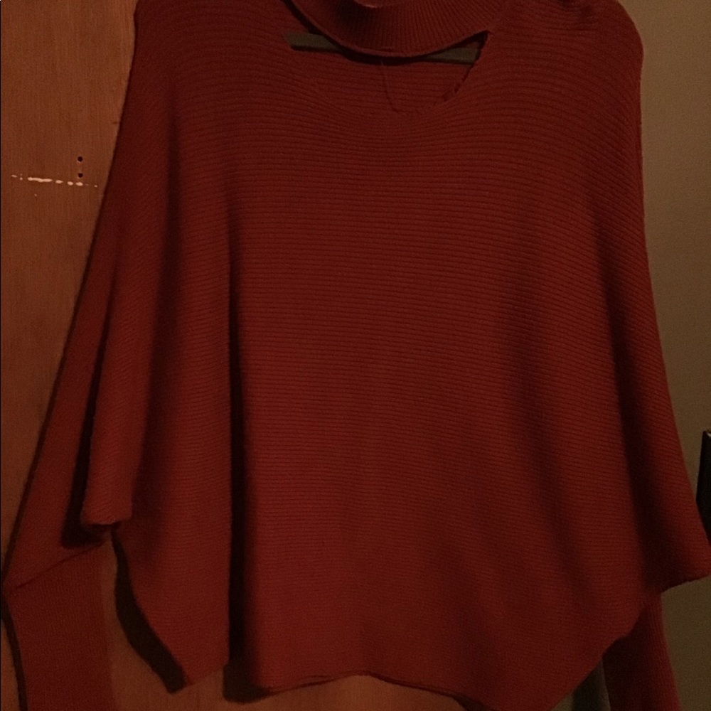 Women’s sweater cape